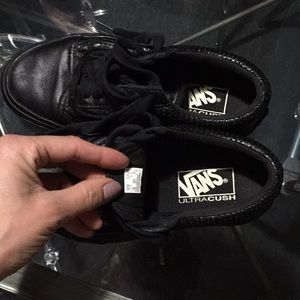 Vans old school square PREFORATED Leather lace ups